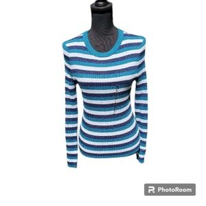 Striped Sweater by Hooked Up NWT